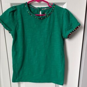 Mini Boden Pom Pom tee